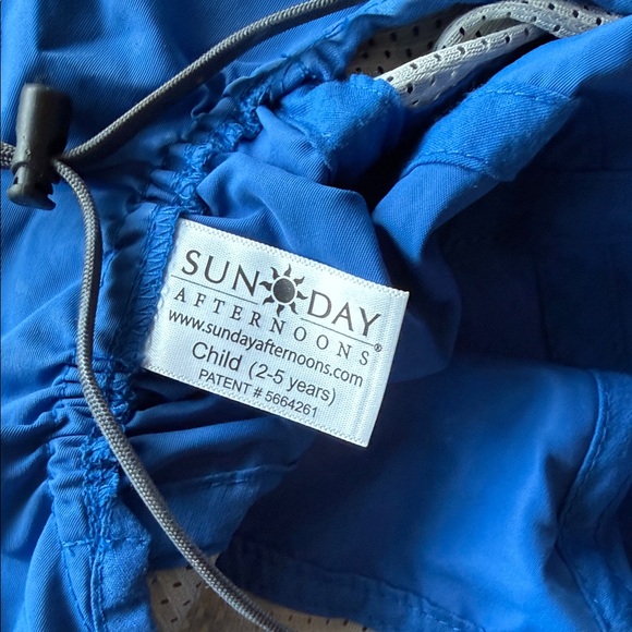 Sunday afternoons Blue Kids Sun Hat - Picture 3 of 4